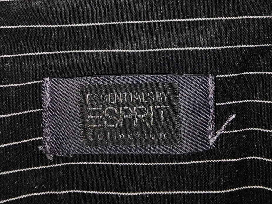 EK10960 Herren Hemd von Esprit, schwarz, Gr.43/441