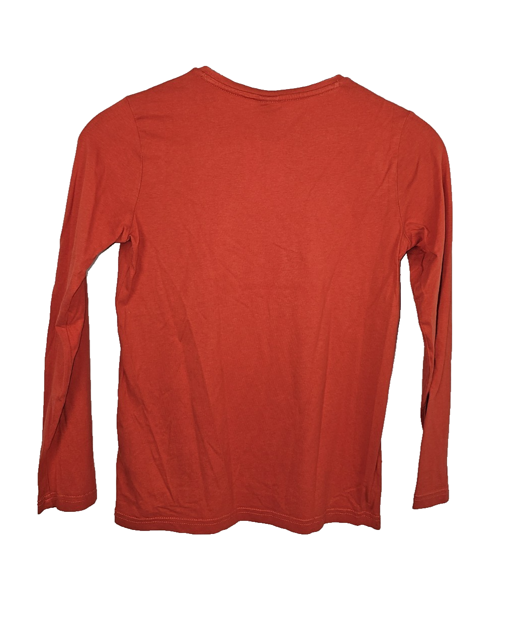 EK4241 Jungen Sweatshirt von S.Oliver, Orange, Gr. 1523
