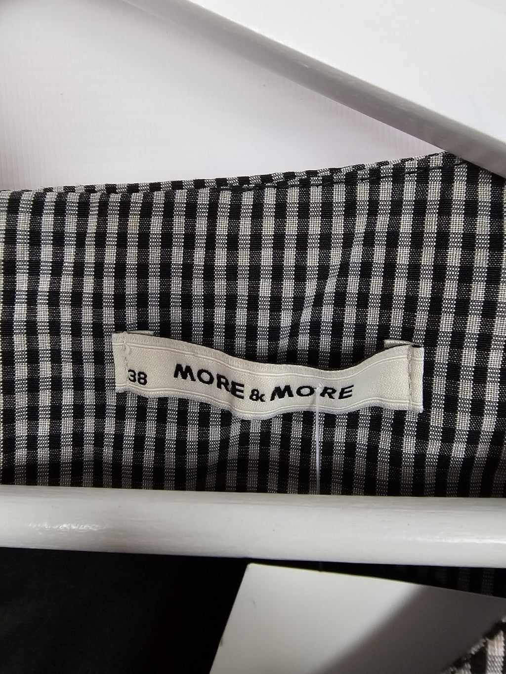 EK9525 Damen Kleid von More&More, Schwarz/Weiß, Gr. 382
