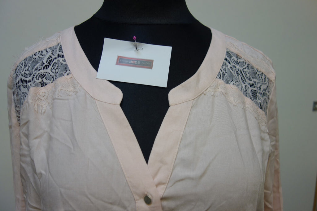 EK3296 Damen Bluse von Fair Lady, rosa, Gr. 481