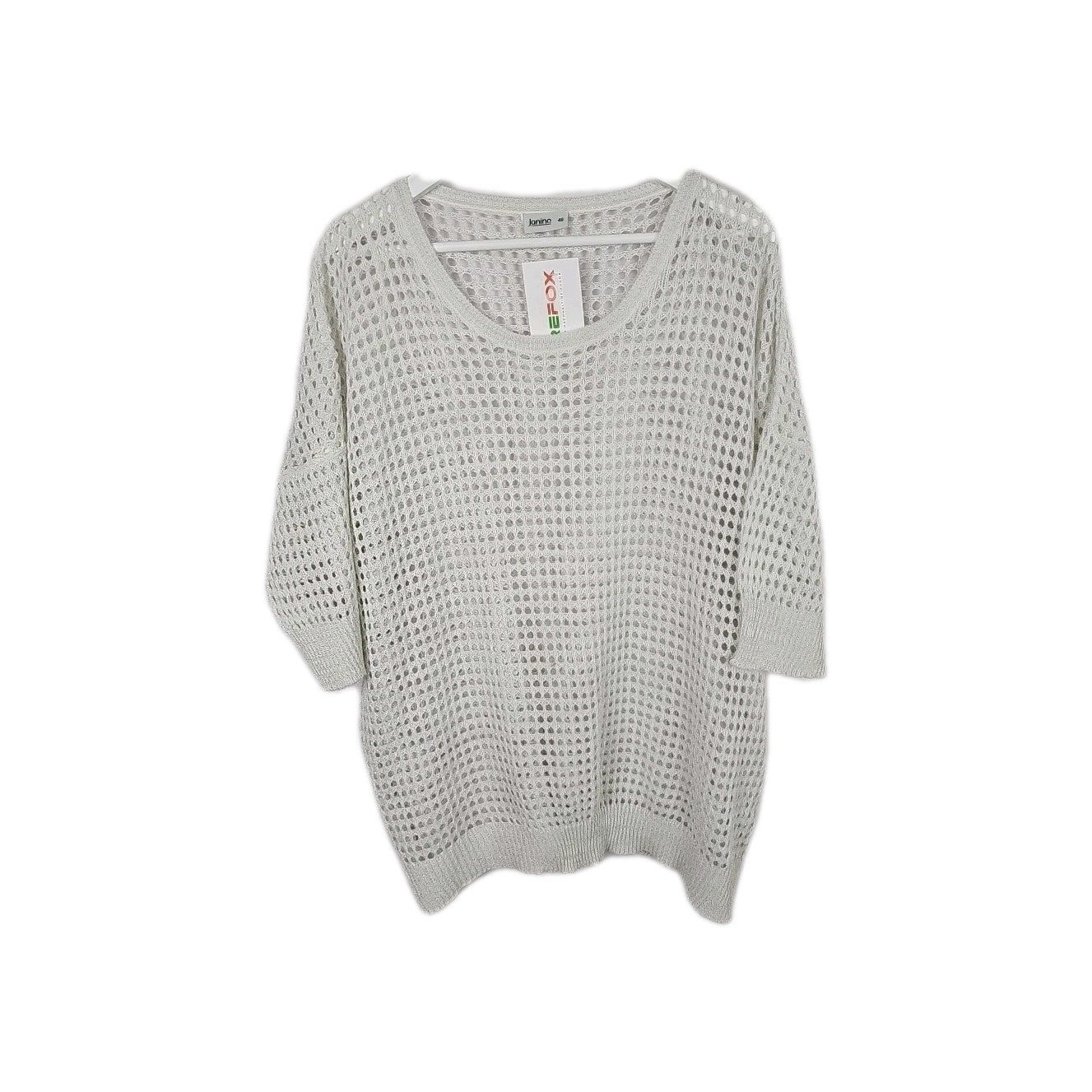 EK9485 Damen Pullover Janina Gr.48 Weiß0
