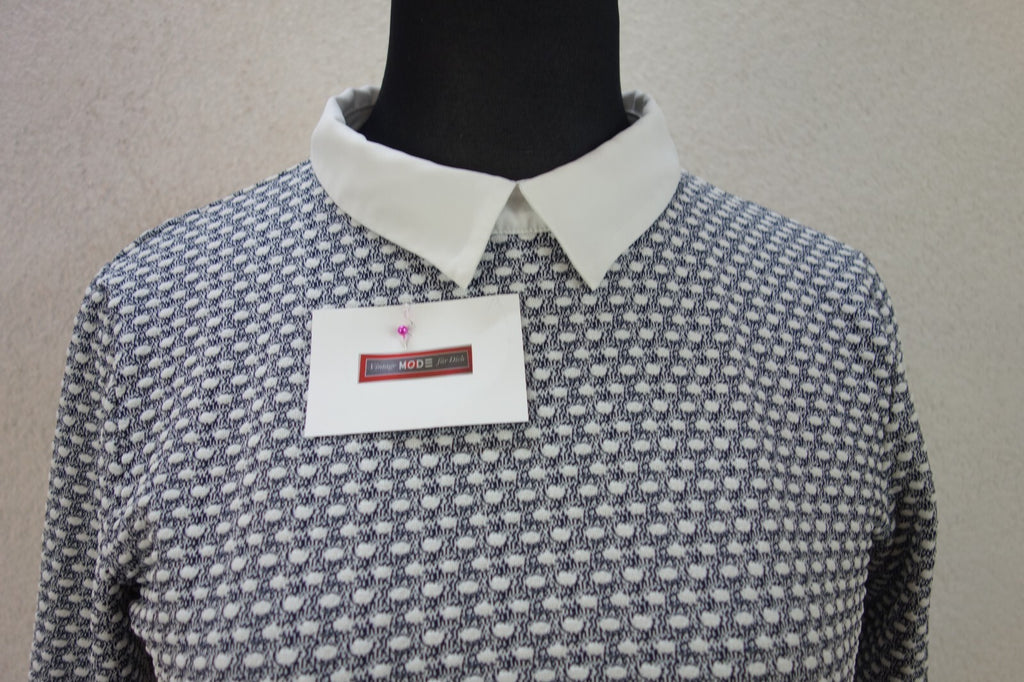 EK1759 Damen Oberteil von Otto, schwarz/weiß, Gr. 441