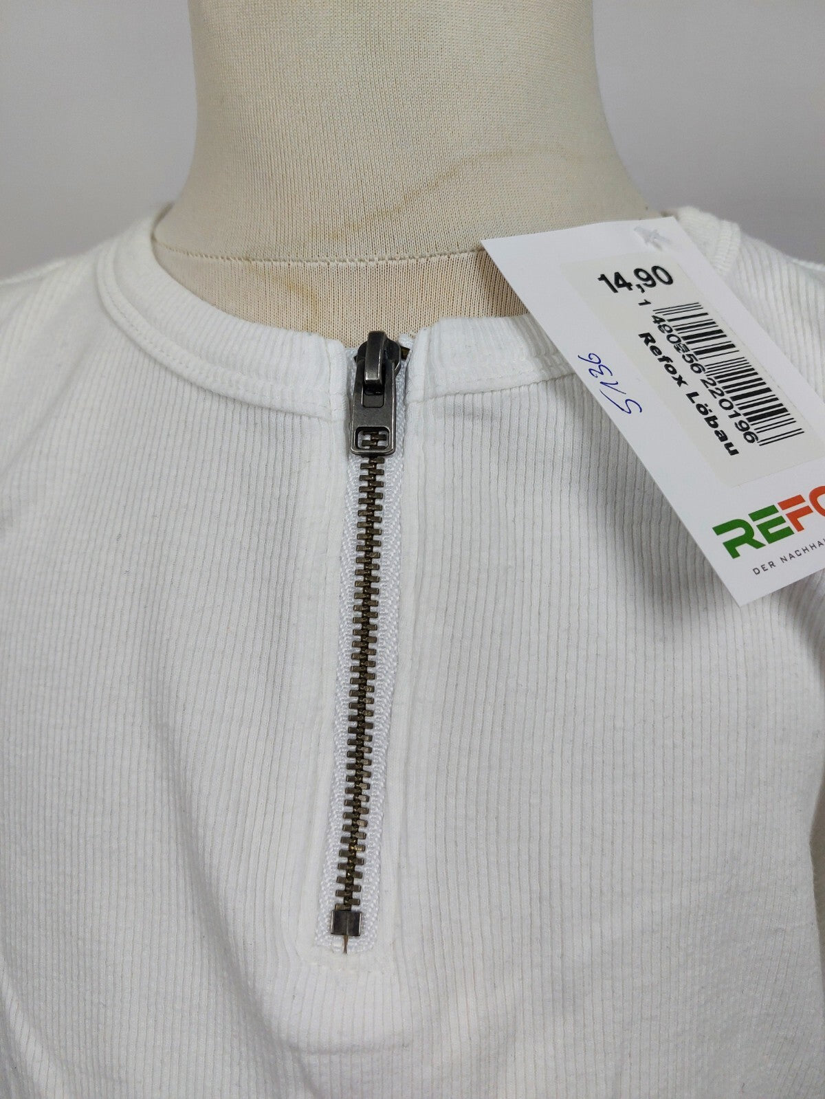 EK5136 Damen T-Shirt von Hollister, weiß, Gr. XS1