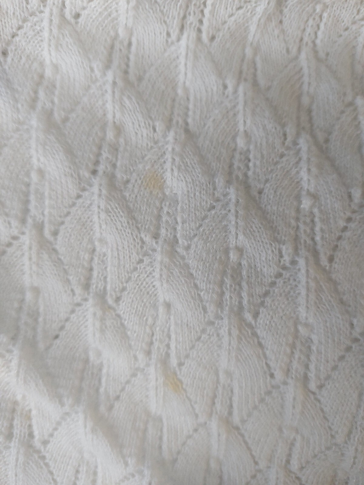 EK3635 Kinder weißer Pullover von Zara Knit, Gr. M5