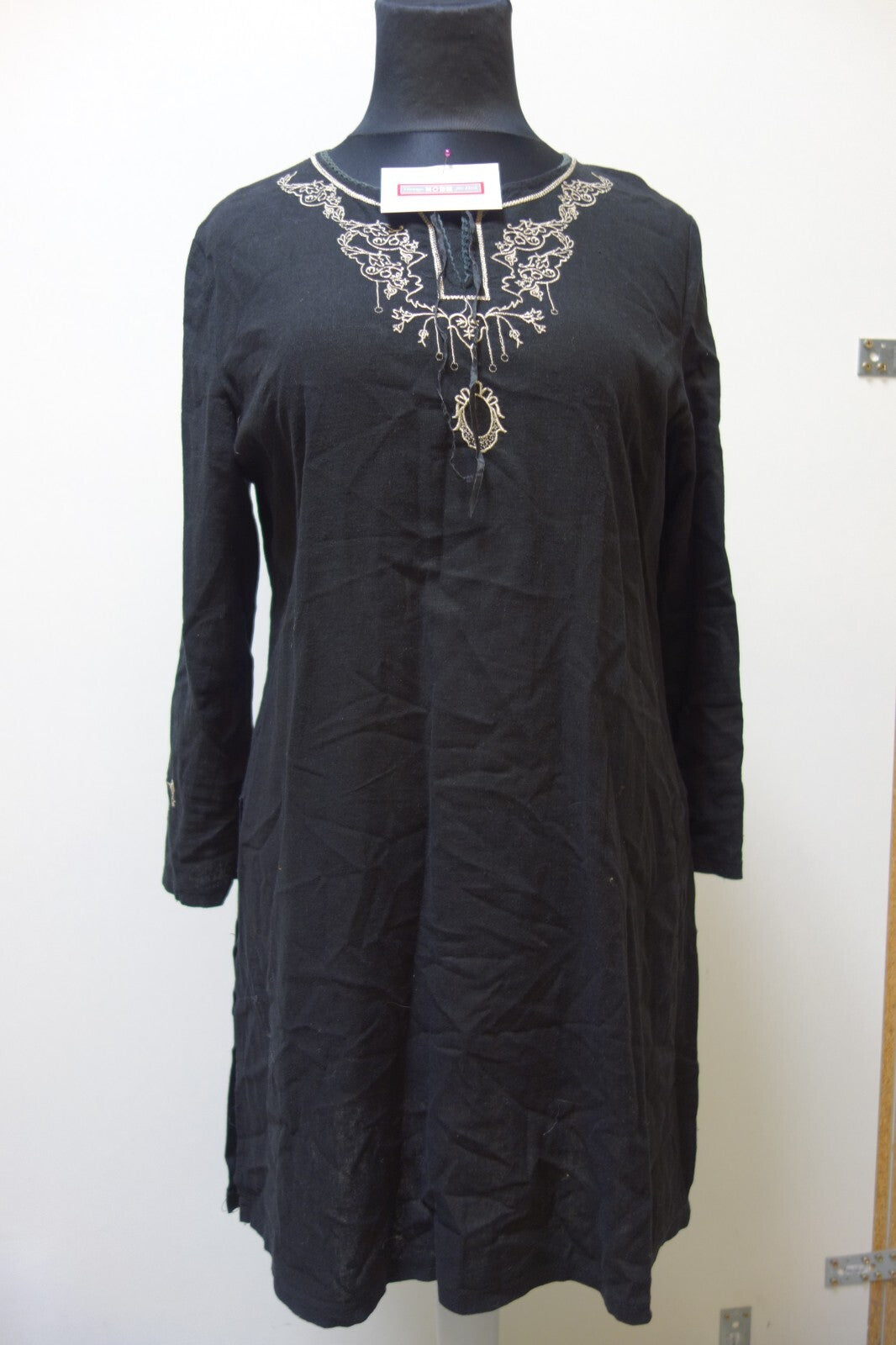 EK1843 Damen Kleid von Lusa, XXL, schwarz0