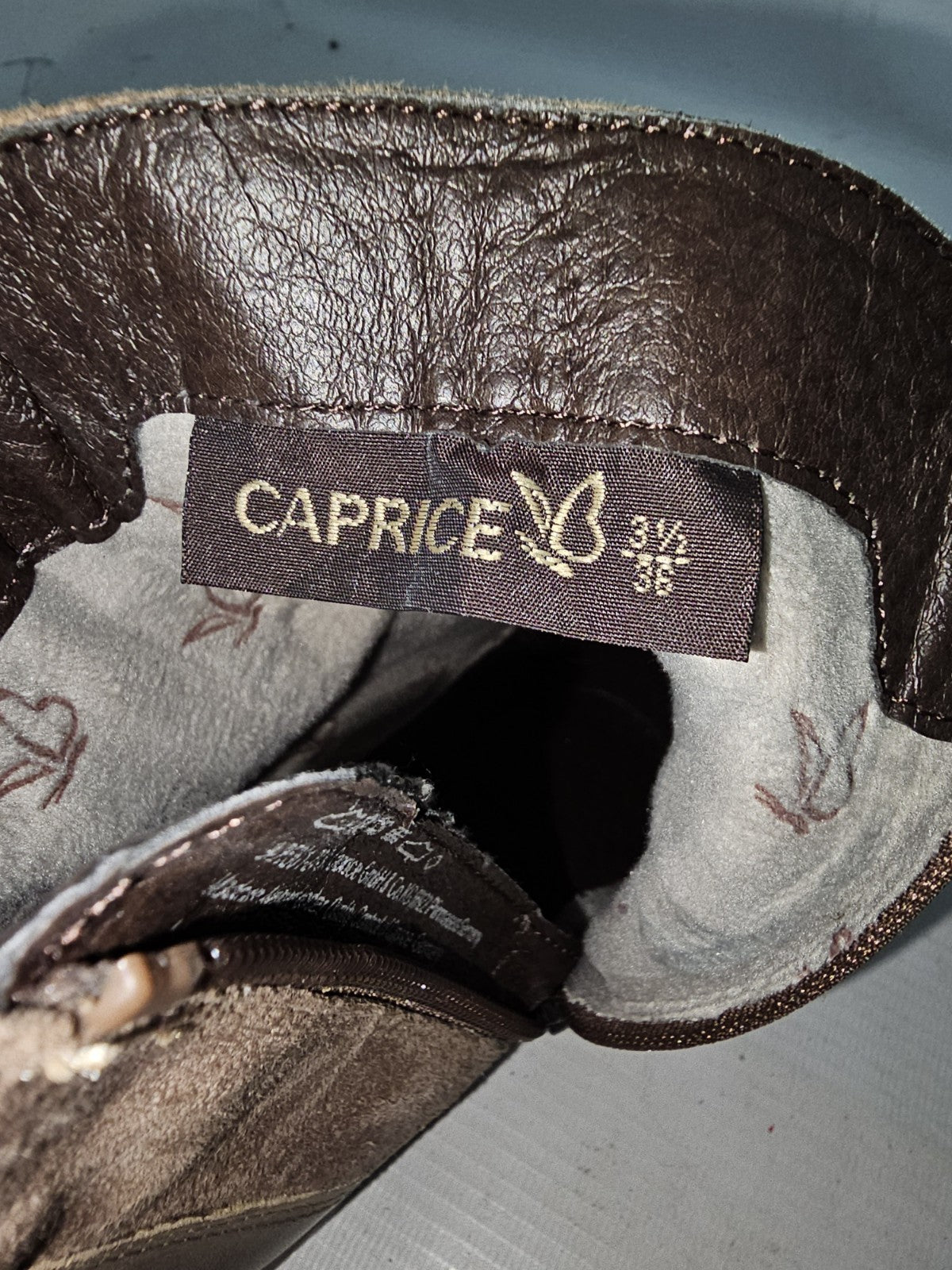 ES858 Damen Stiefelette von Caprice, Braun, Gr. 366