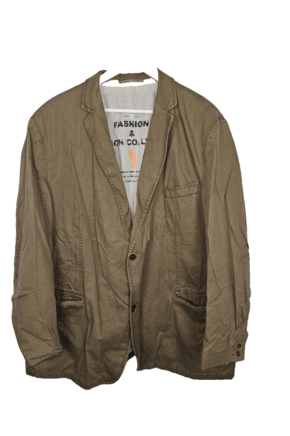 EK7194 Herren Sakoo von Stns, Braun, Gr.520