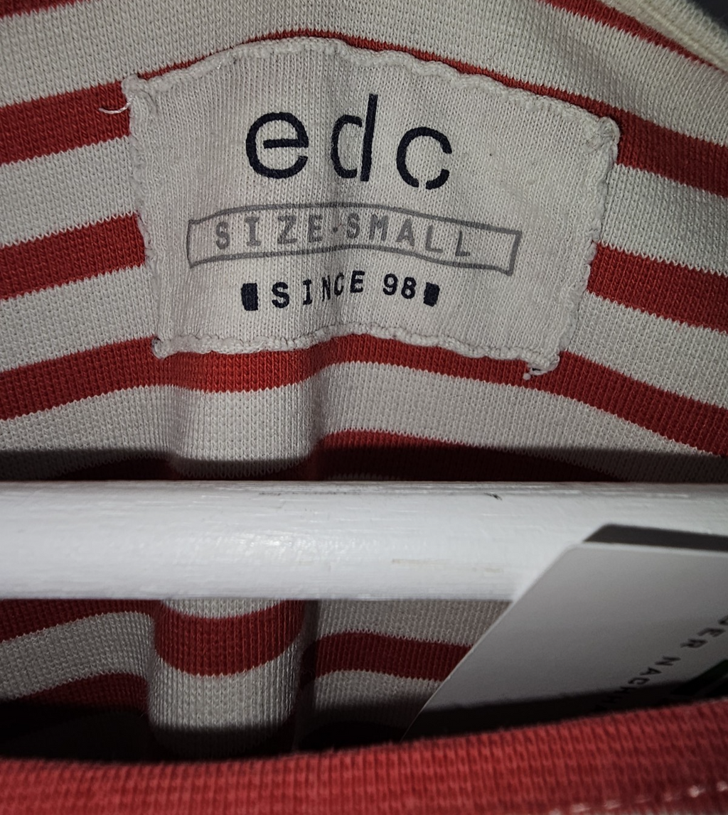 EK8635 Damen Pullover von Esprit, Rot/Weiß, Gr. S2