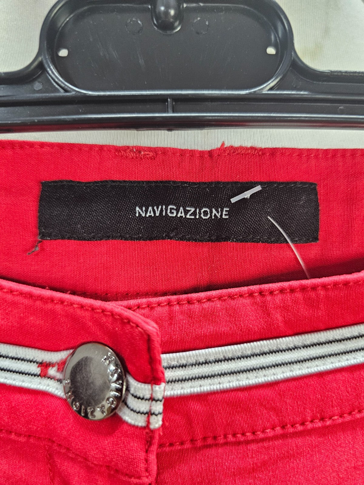EK1204 Damen 3/4 Hose von Navigazione, rot, Gr. 362