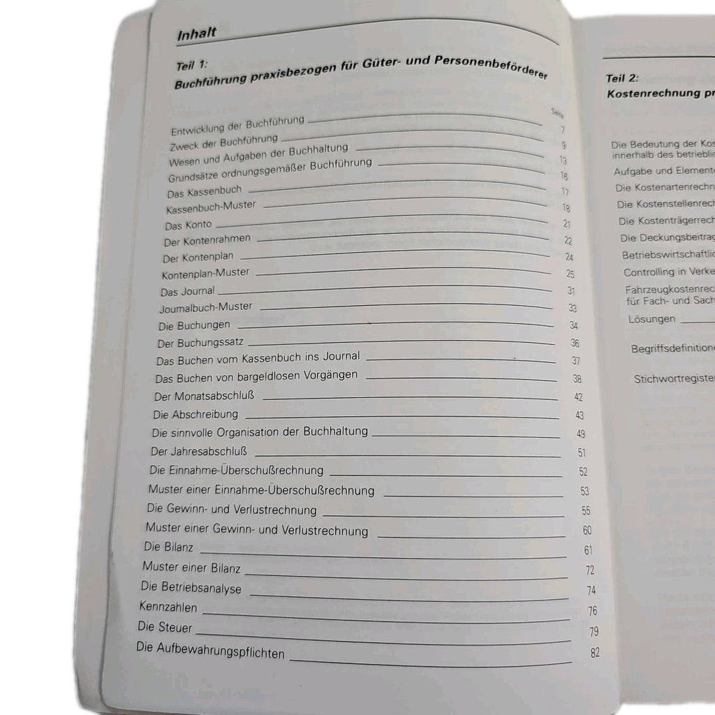 EB3266 Betriebliches Rechnungswesen im Transportgewerbe, Güter-u. Personenbeför.1