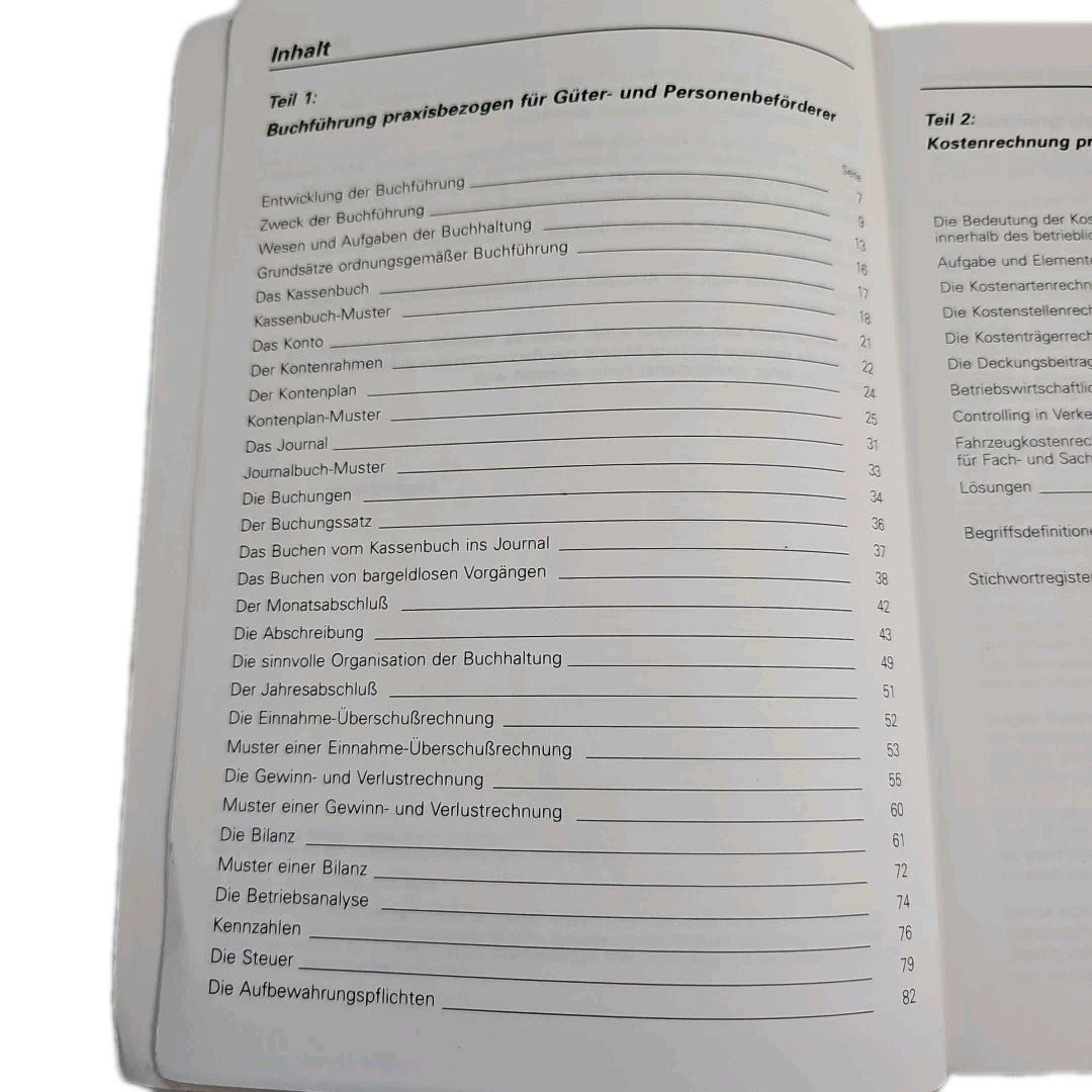 EB3266 Betriebliches Rechnungswesen im Transportgewerbe, Güter-u. Personenbeför.1