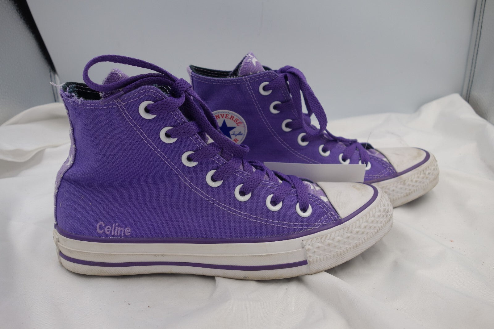 ES0535 Mädchen Sneaker von Converse, lila, Gr. 36,52