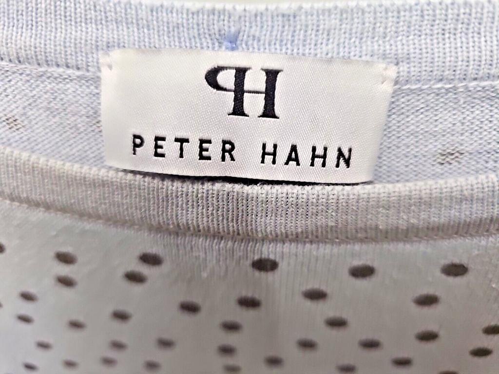 EK 4924 Peter Hahn Pullover Blau Gepunktet Gr1