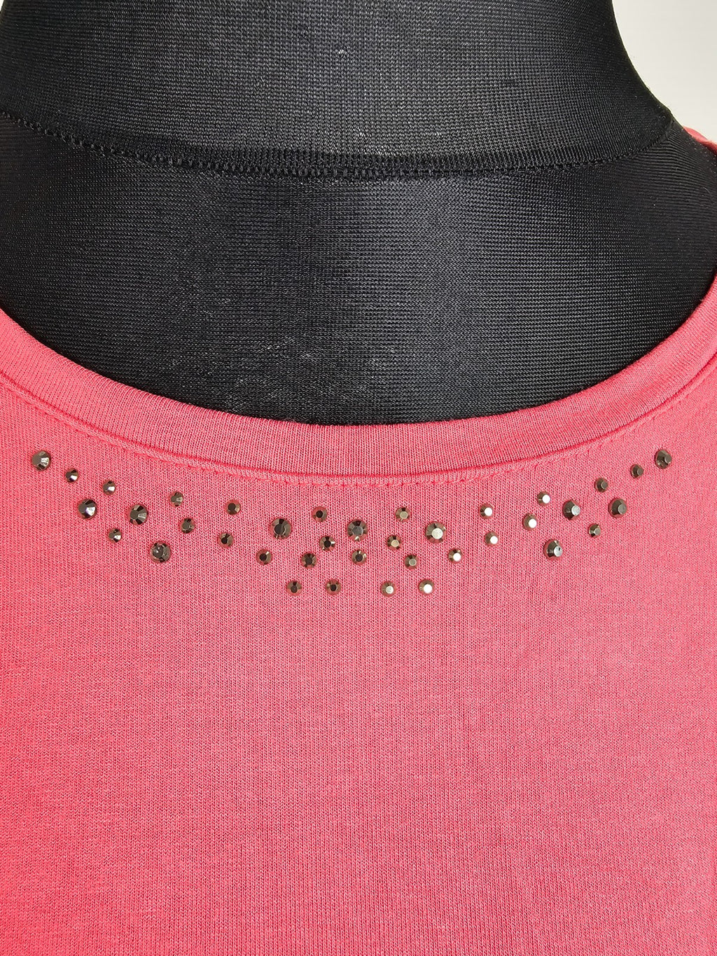 EK5469 Damen Langarmshirt von golléhaug, melonenrot, Gr. 445