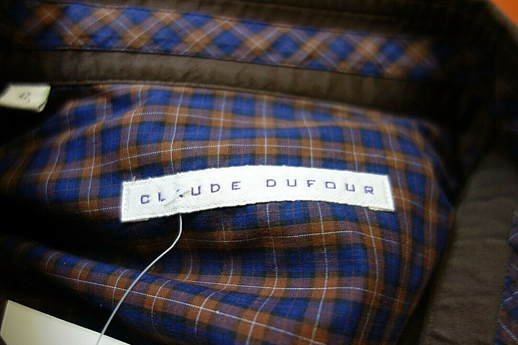 EK0292 Herren Hemd von Claude Dufour, braun, 424