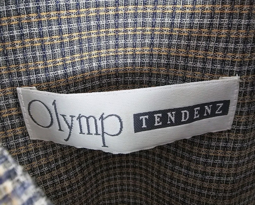 EK8997 Herren Hemd von Olymp, braun-grau, Gr. 422