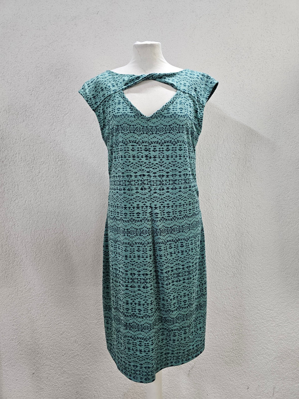 EK5862 Damen Kleid, grün, Gr.L0