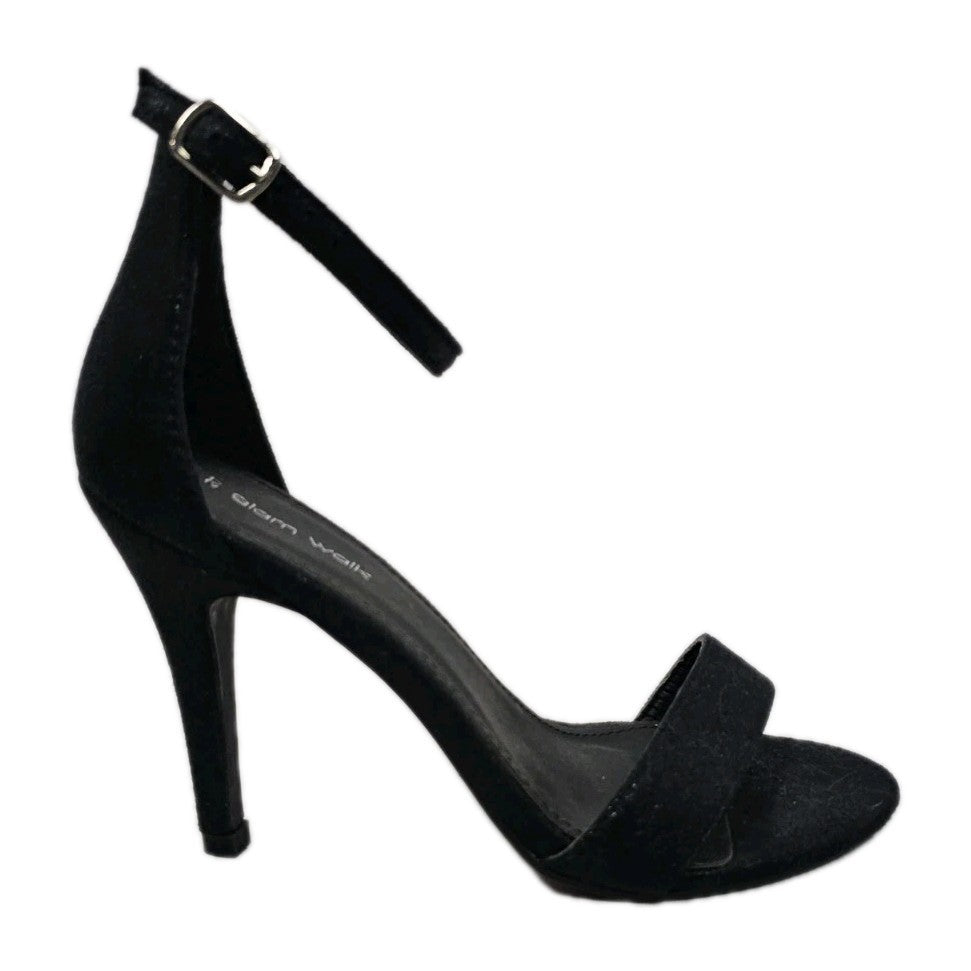 ES880 Damen High-Heel-Sandaletten von glam walk, Schwarz, Gr. 373