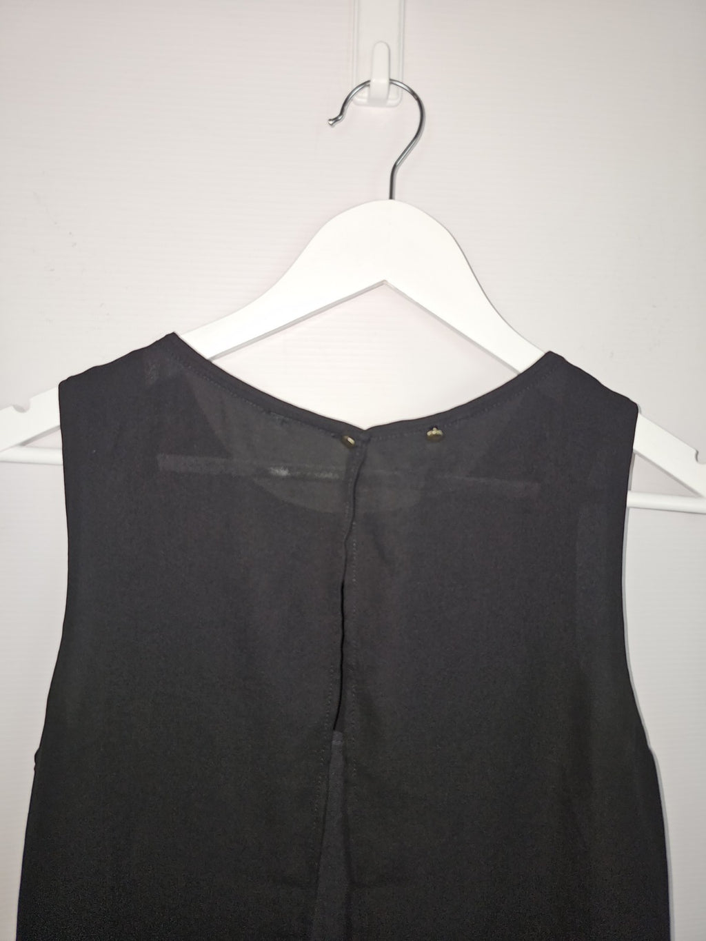 EK8388 Damen Bluse von H&M, Schwarz, Gr. 344