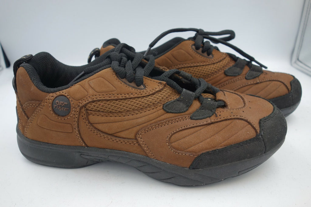 ES0412 Damen Sneaker von Off Time, braun, Gr. 371