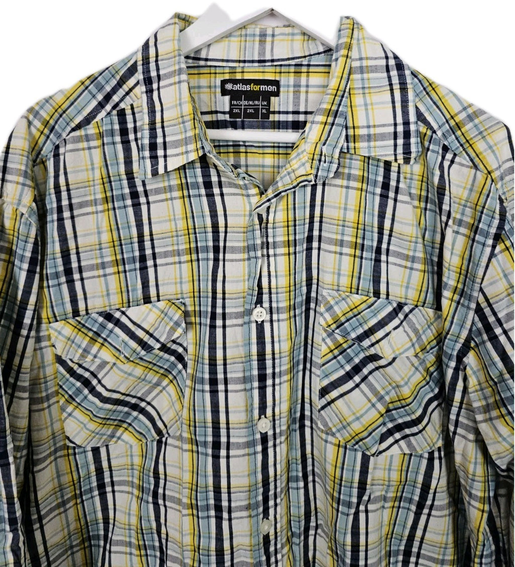 EK9511 Herren Bemd von atlas for men, Gelb, Gr. 2XL1