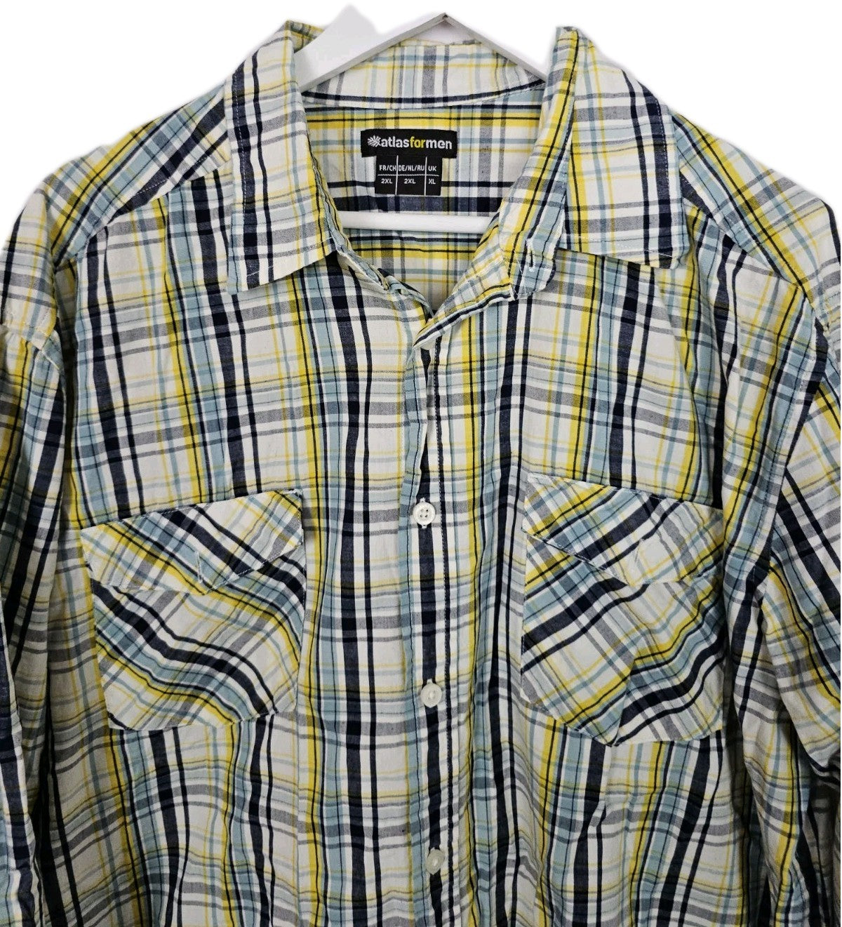 EK9511 Herren Bemd von atlas for men, Gelb, Gr. 2XL1