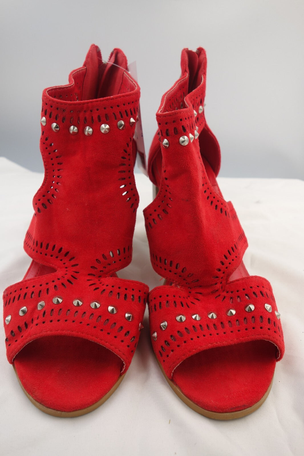 ES0069 Damen Sandalen von Beauty Girls, rot, Gr. 382