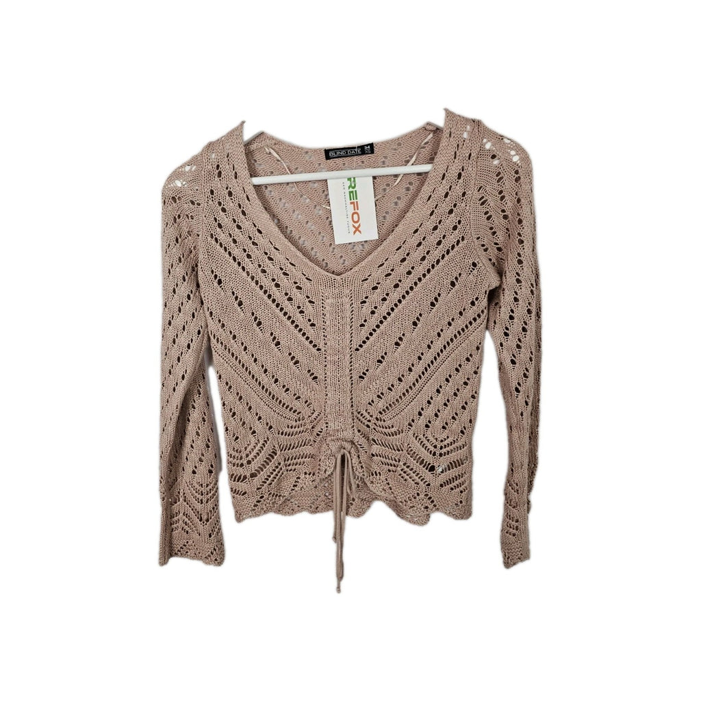 EK7302 Damen Pullover Blind Date Gr.XS Rosa0