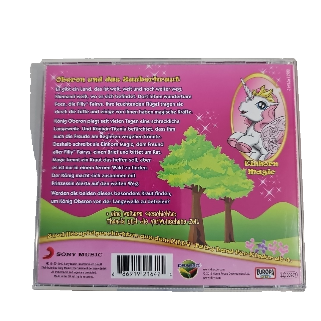 EB3217 CD-Oberon und das Zauberkraut+ Theada und die verschwunde Zeit, Filly 1