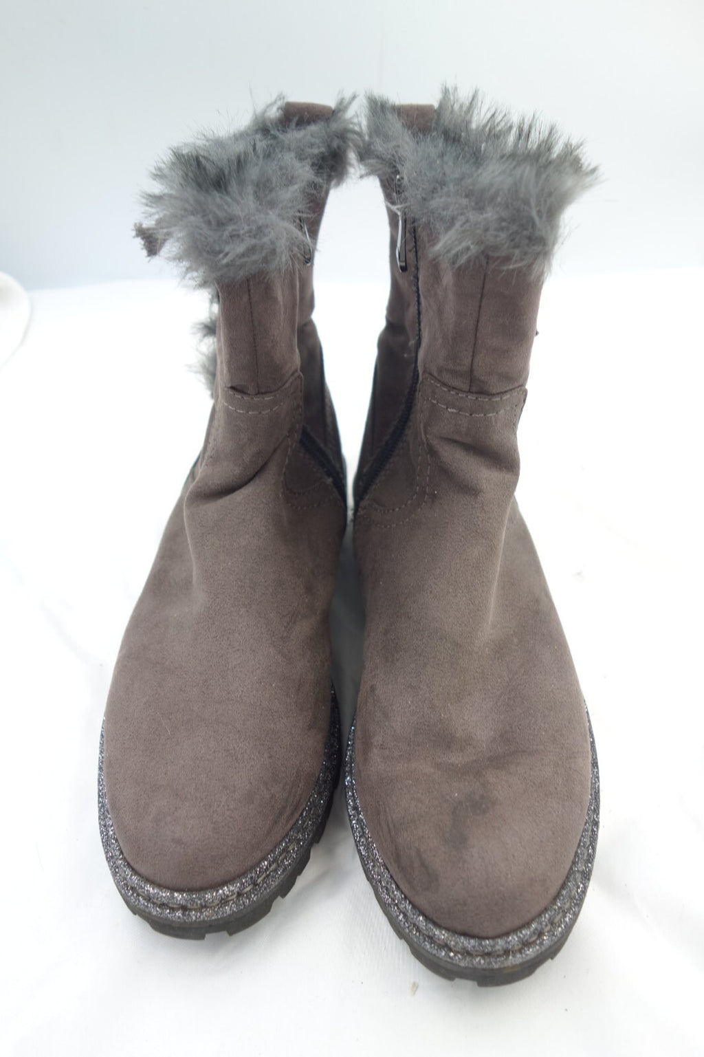 ES0600 Damen Stiefeletten von Marco Tozzi, grau, Gr. 381