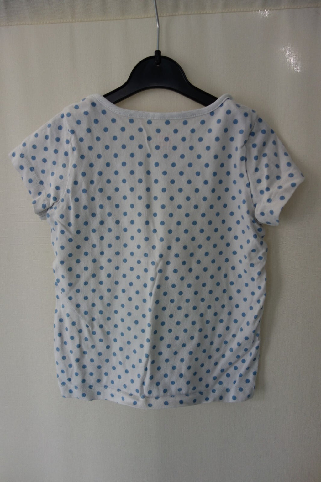 EK3693 Mädchen T-Shirt von Baby Boden, weiß-blau, Gr.921
