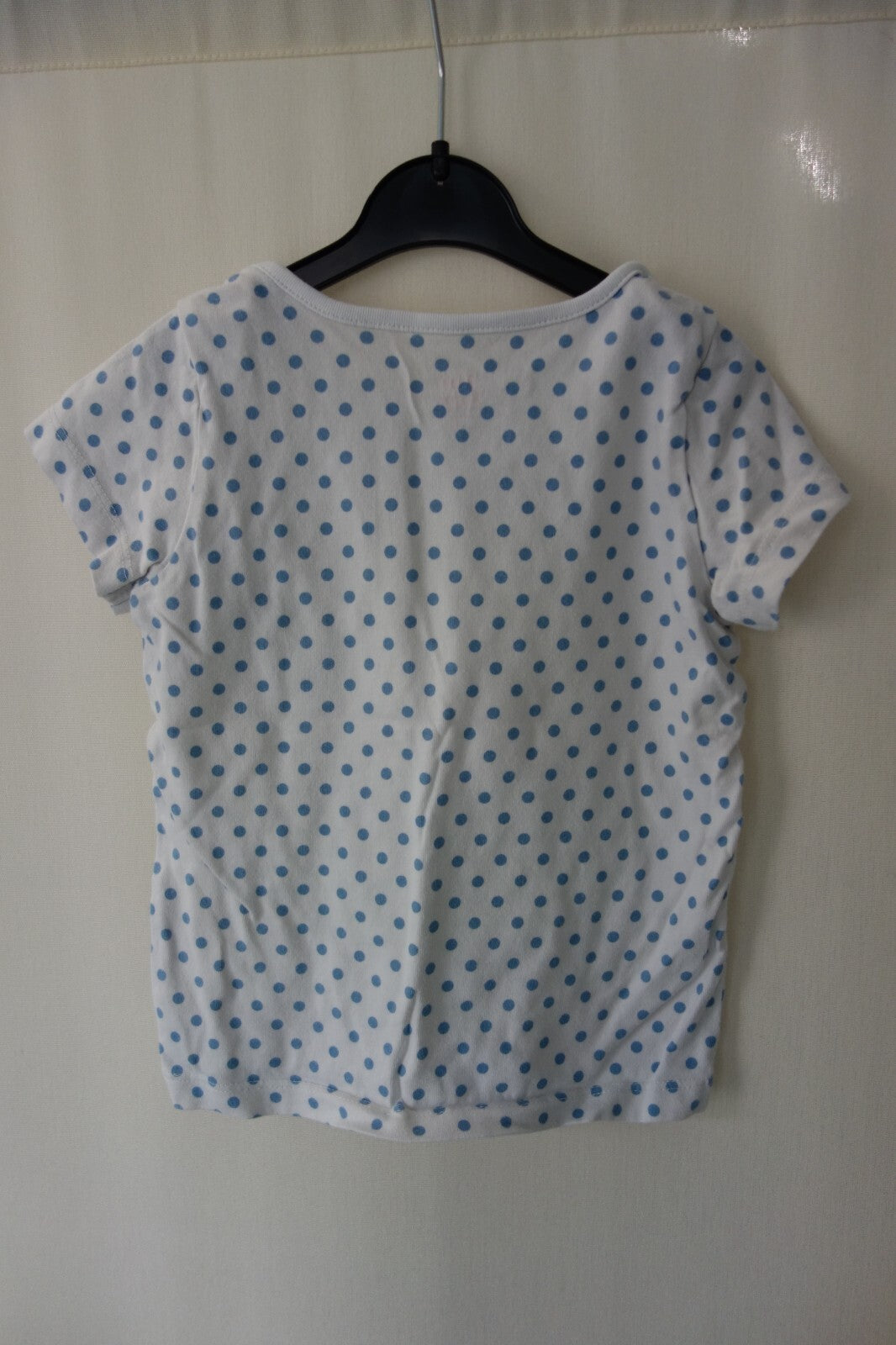EK3693 Mädchen T-Shirt von Baby Boden, weiß-blau, Gr.921