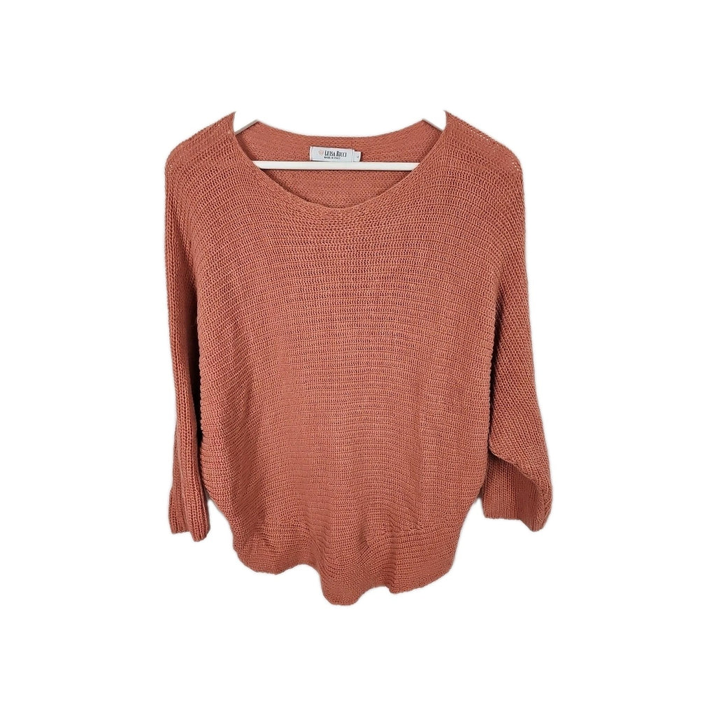 EK9461 Damen Pullover Luisa Ricci Gr.S Rosa0