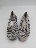 ES0391 Damen Halbschuhe von Caprice, grau, Zebramuster, Gr. 360