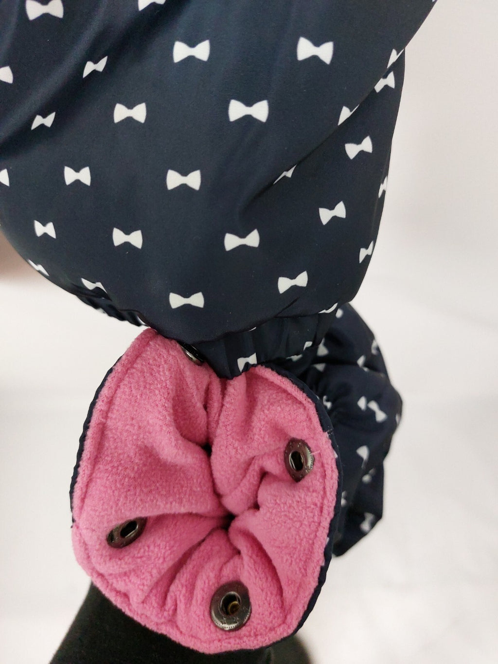 EK4965 Mädchen Schneeanzug von s.Oliver, dunkelblau/weiß/rosa, Gr. 868
