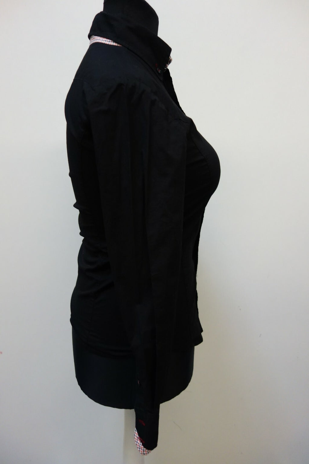 EK1247 Damen Bluse von Dablju by jiniy, schwarz, Gr. M2