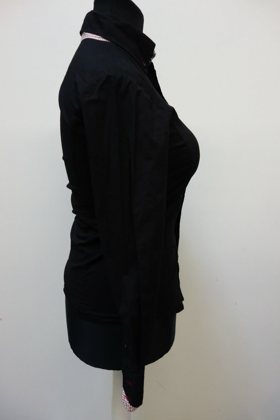 EK1247 Damen Bluse von Dablju by jiniy, schwarz, Gr. M2