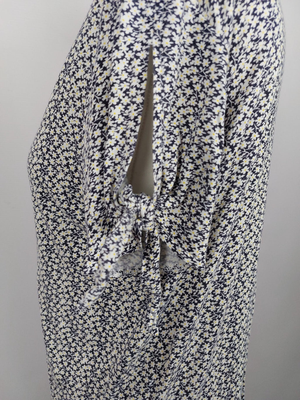 EK4323 Damen T-Shirt von Opus, blau/weiß geblümt, Gr. 383