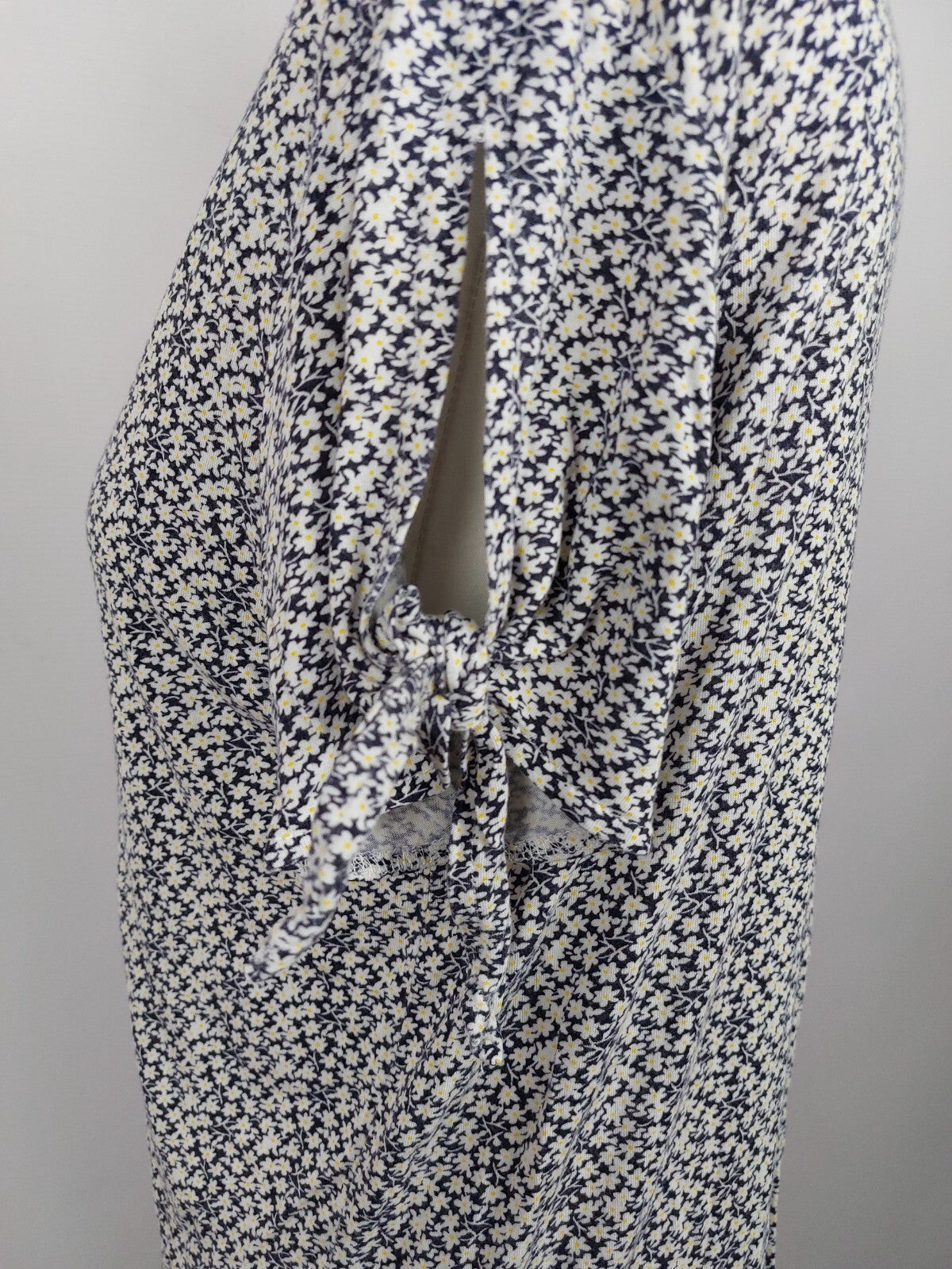 EK4323 Damen T-Shirt von Opus, blau/weiß geblümt, Gr. 383