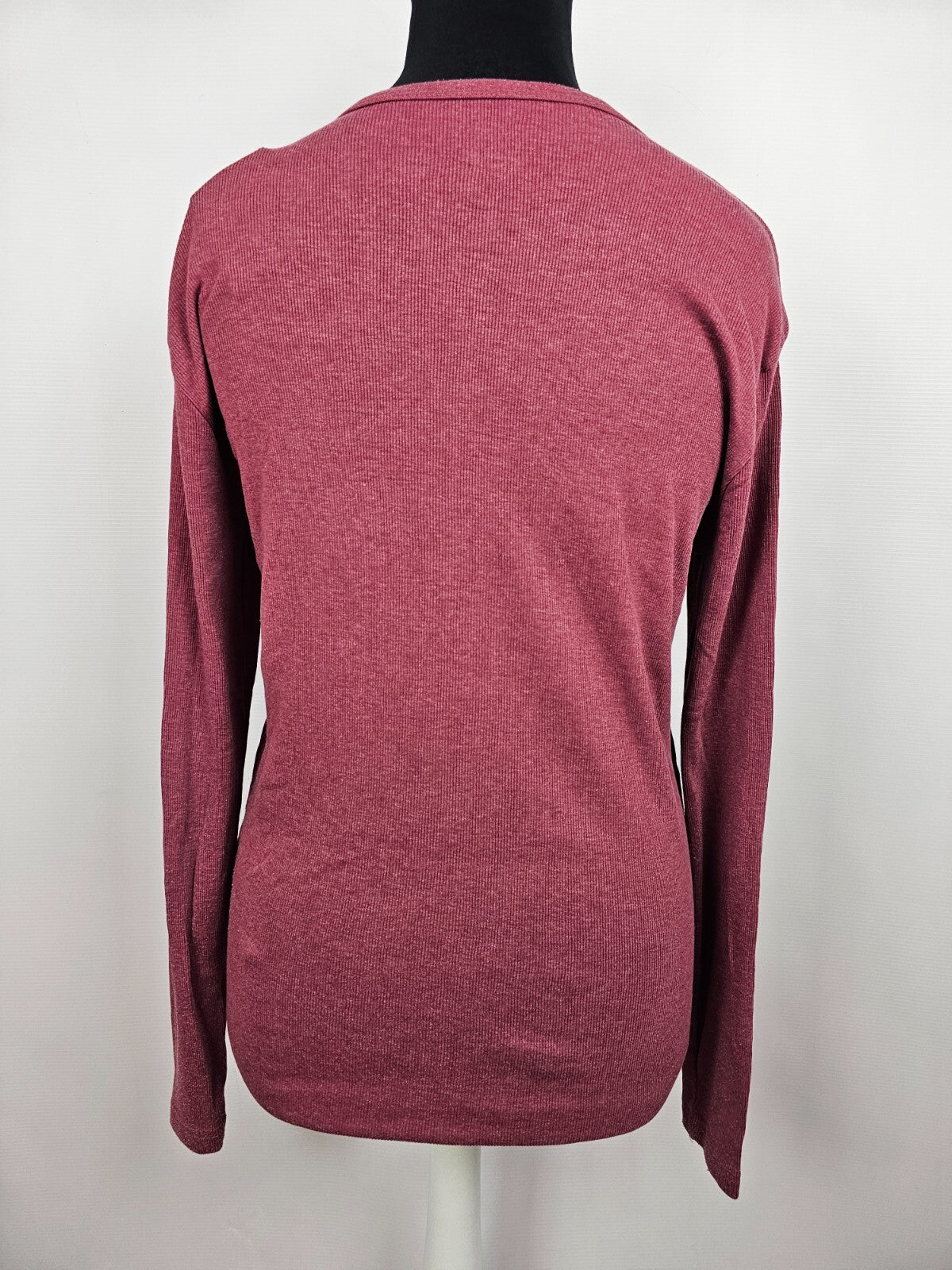 EK5452 Damen Langarmshirt von Cedar Wood State, rötlich, Gr. XL2