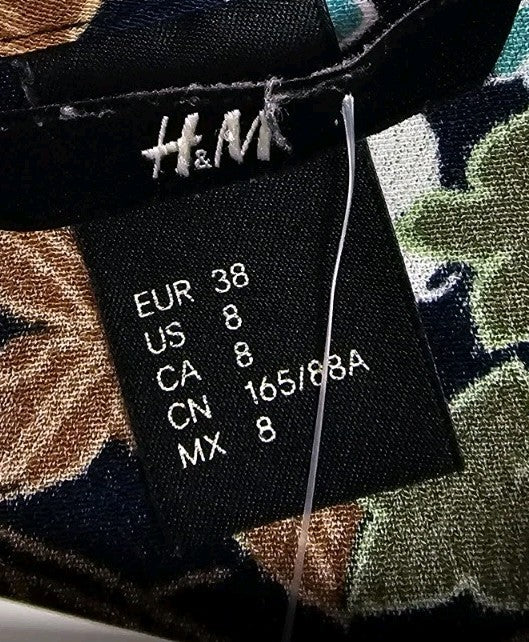 EK10330 Damen T-Shirt H&M Gr.38 Blau1