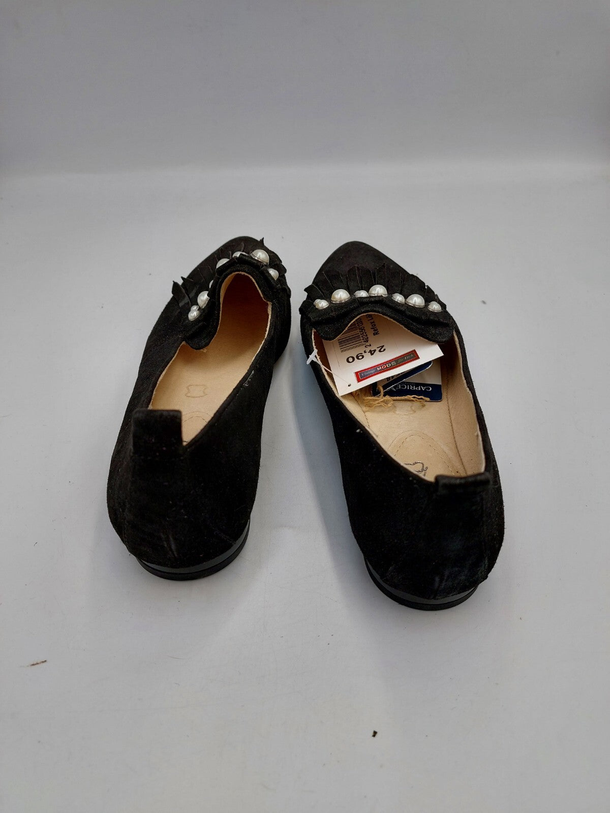 ES0356 Damen Ballerinas von Caprice, schwarz, Gr. 362