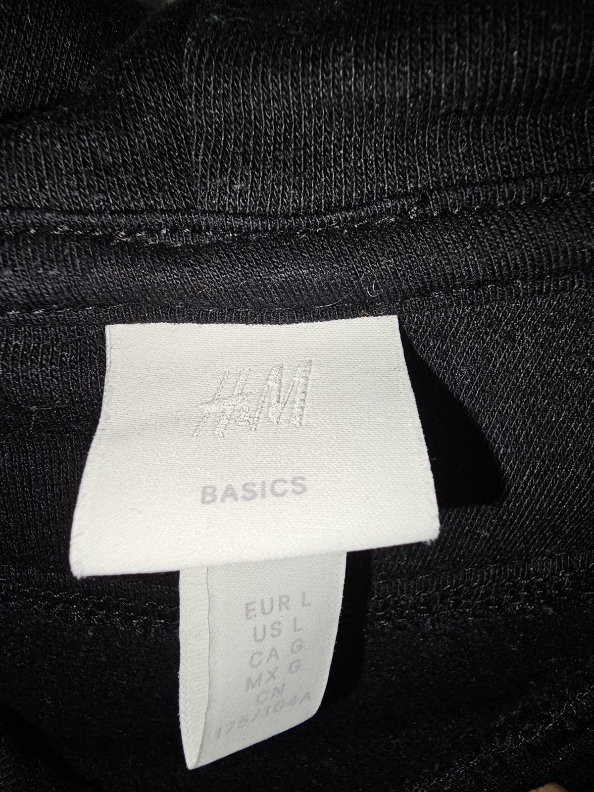 EK8199 Damen Pullover von H&M,  Schwarz, Gr. L2