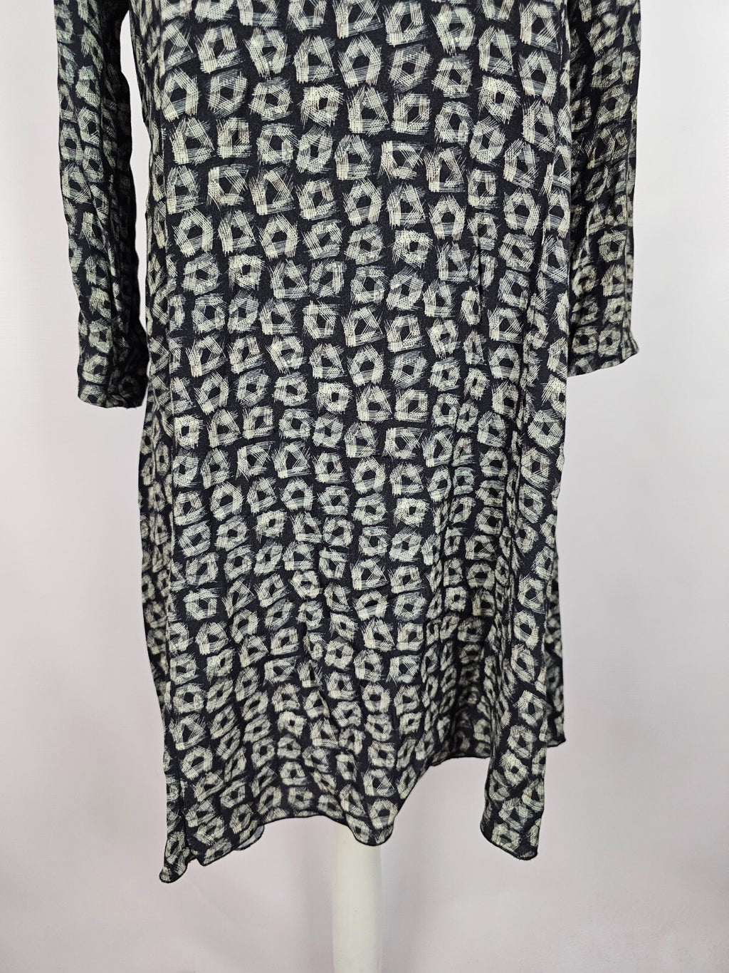 EK5342 Damen Kleid von Marc O`Polo, schwarz/beige, Gr. 362