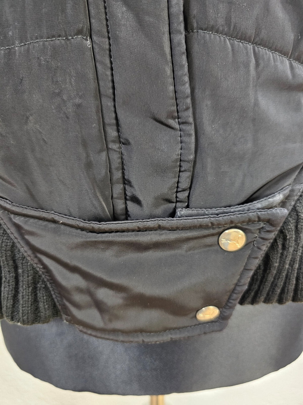 EK6336 Damen Winterjacke von Puma, schwarz, Gr. L2
