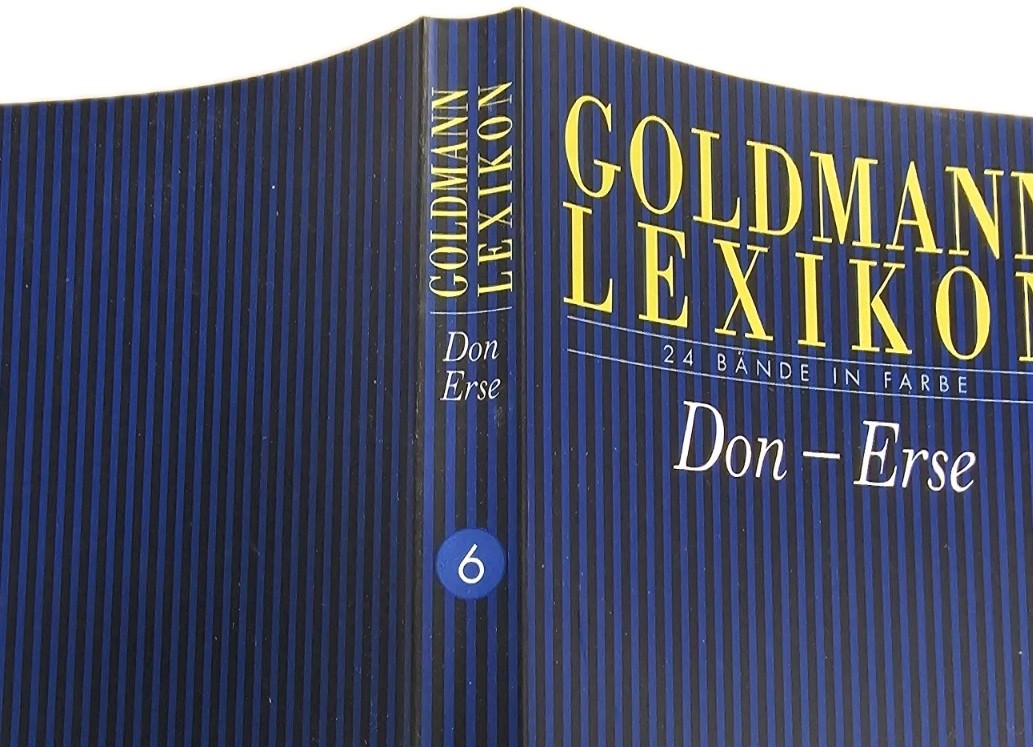 EB3921 Goldmann Lexikon, 24 Bänder in Farbe: Band 6, Don-Erse2