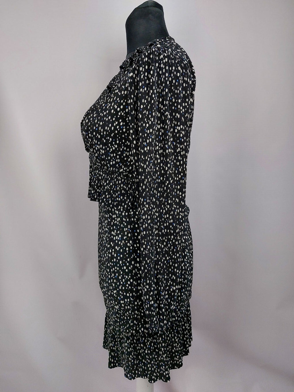 EK5043 Damen Kleid von Tramontana, schwarz mit Punkten, Gr. 384