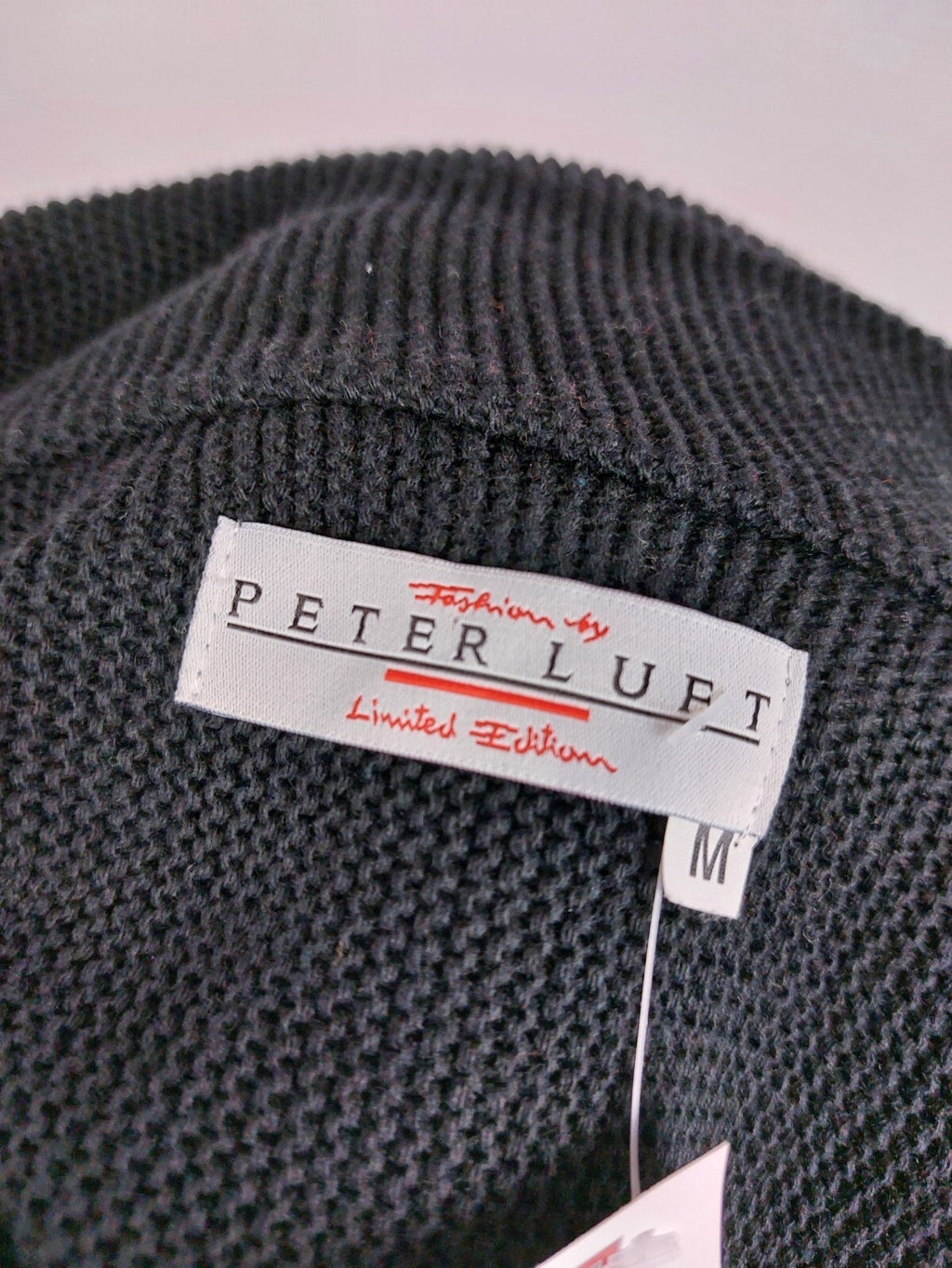 EK4674 Damen Strickjacke von Peter Luft, schwarz, Gr. M7
