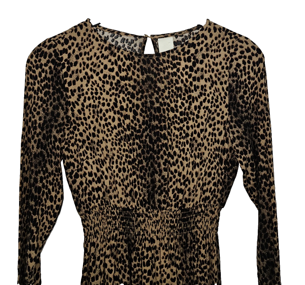 EK7860 Damen Kleid von H&M, Braun, Gr. 341