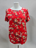 EK5749 Damen Bluse von Vero Moda, rot, Gr.S0